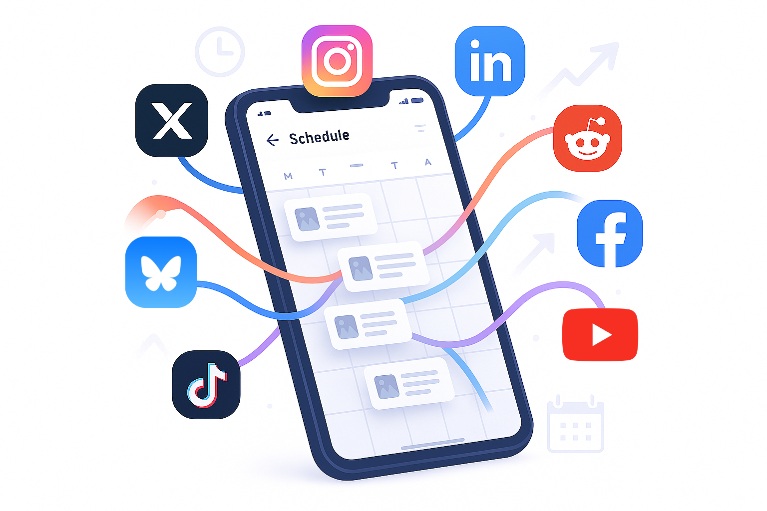 Social Media Scheduler Interface